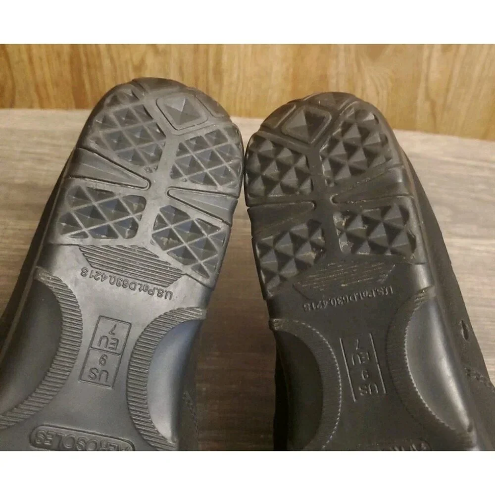 Aerosoles Perforated Slip On Loafer‎ Shoes Womens Size 9 Black